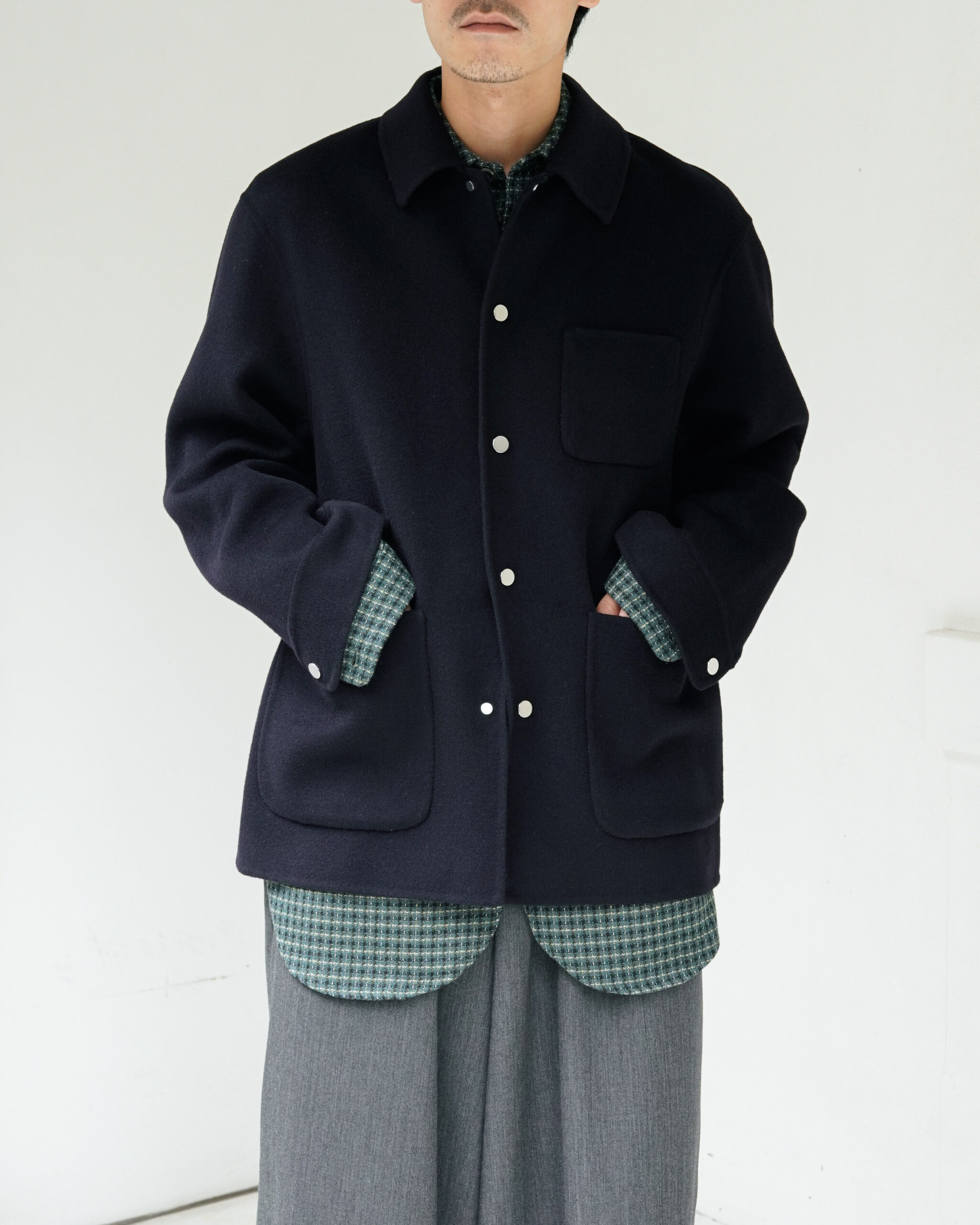 WOOL REVER WORK “COAT”