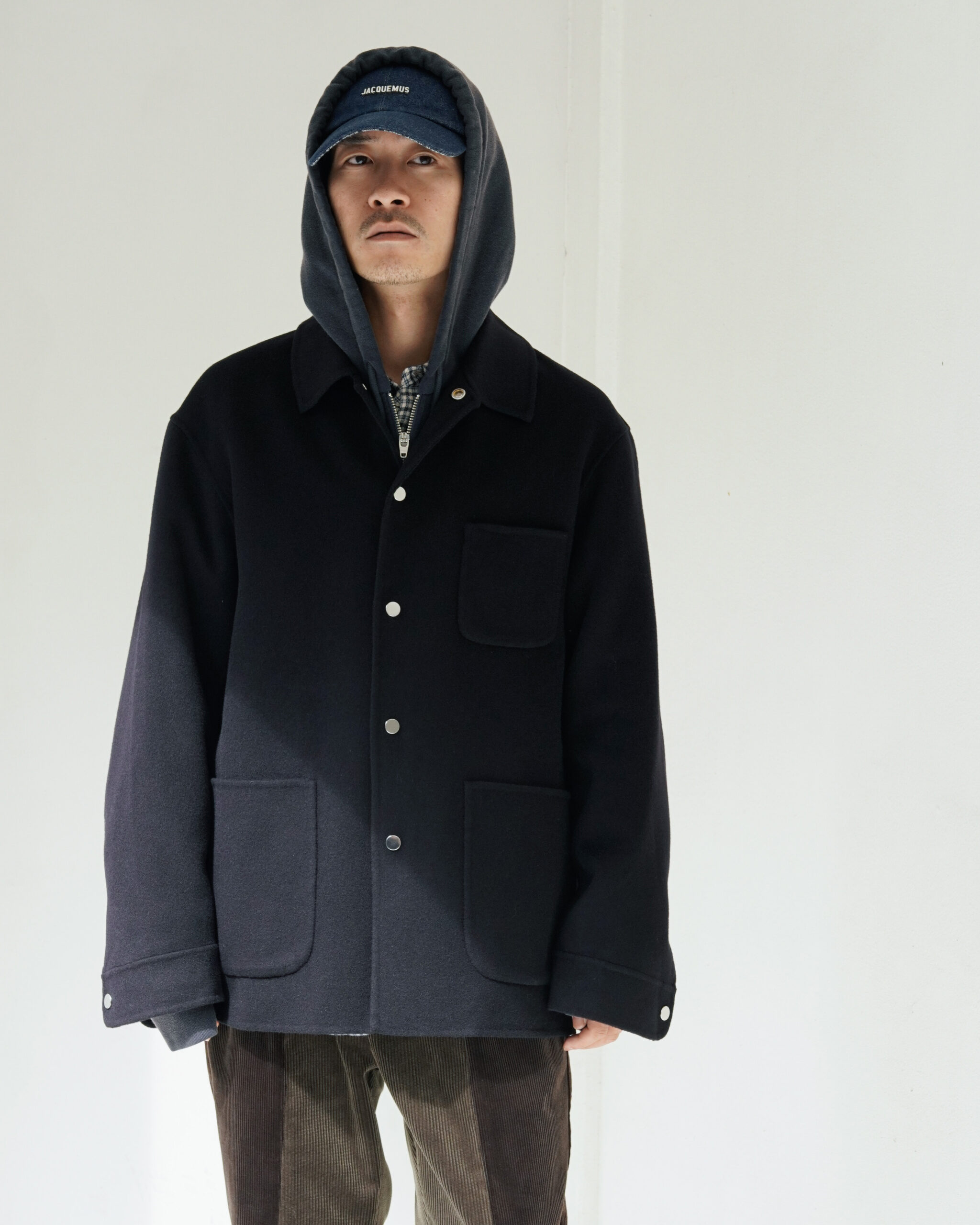 WOOL REVER WORK “COAT”