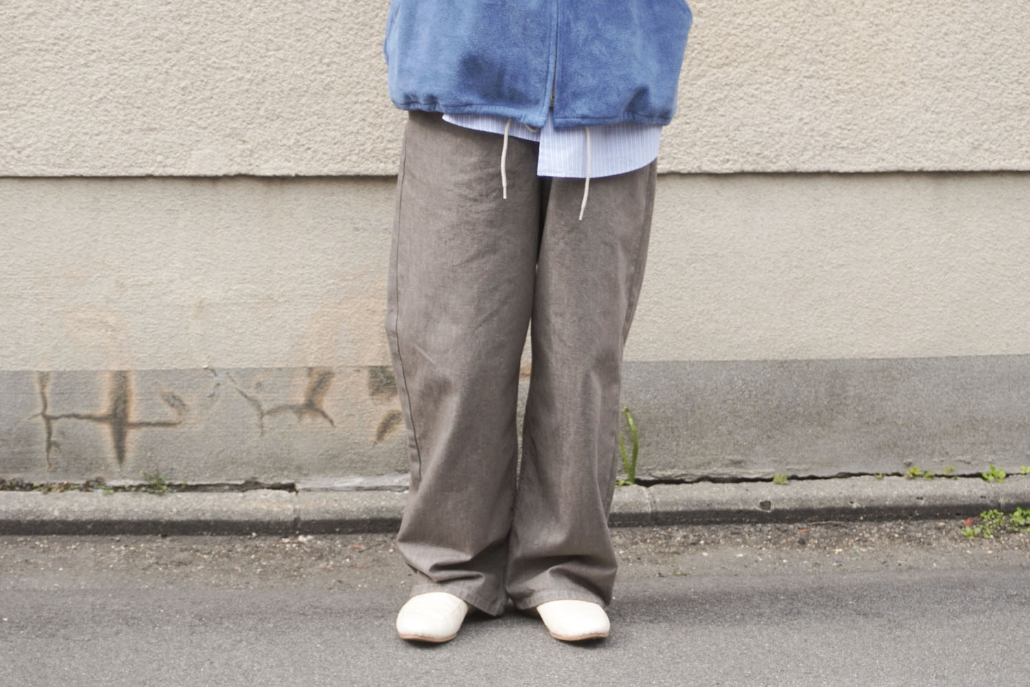 軽いね、このデニム